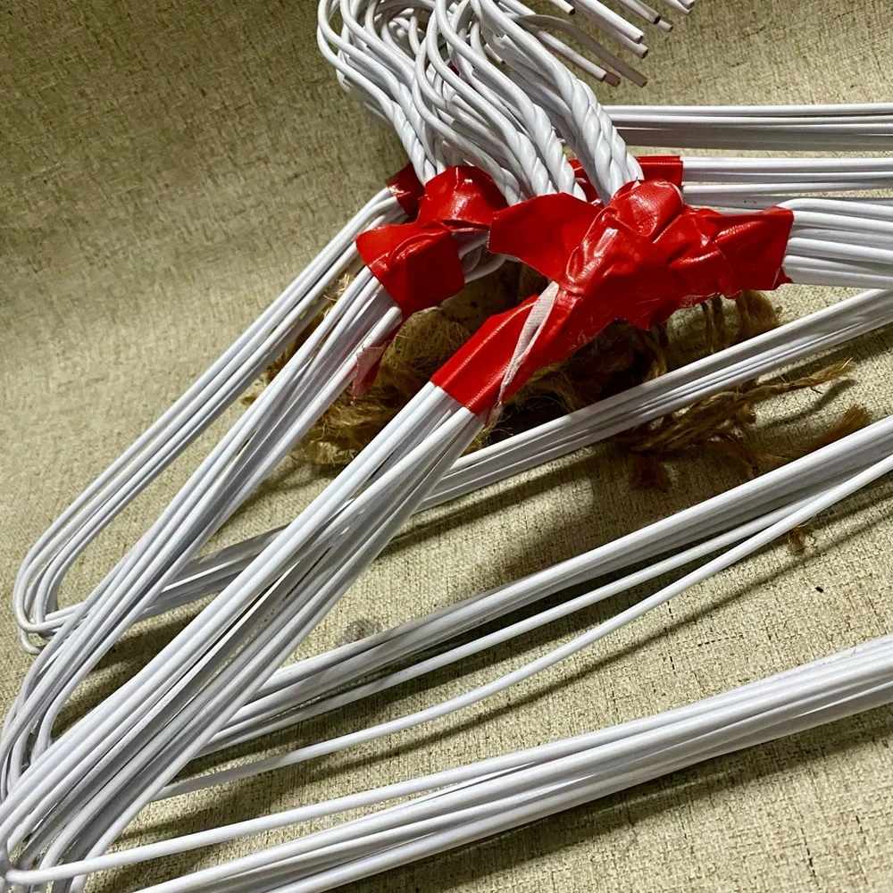 White Wire Hangers